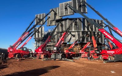 How Telehandlers Are Used in Film & TV Production